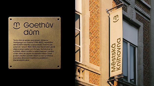 Logo pramene s úsměvem navrhl pro Mariánské Lázně Martin Utíkal. Obdobný vizuál je ovšem evidovaný Úřadem průmyslového vlastnictví až do roku 2027.