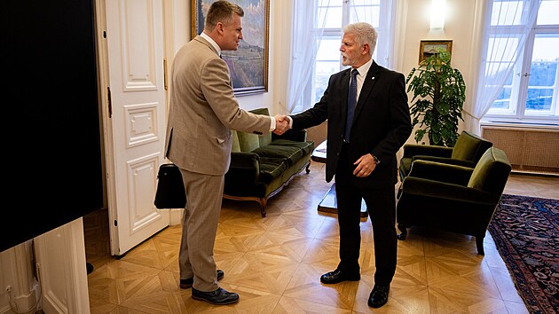 Prezident Petr Pavel přijal Filipa Turka. (22. prosince 2025)