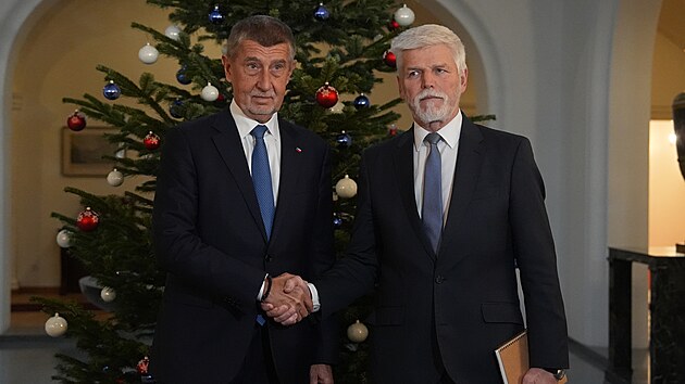 Na novoroční oběd se sešli prezident Petr Pavel a premiér Andrej Babiš (ANO). Hovořit by měli také o nominaci poslance Motoristů Filipa Turka na ministra životního prostředí, kterou Pavel odmítá. (7. ledna 2026)