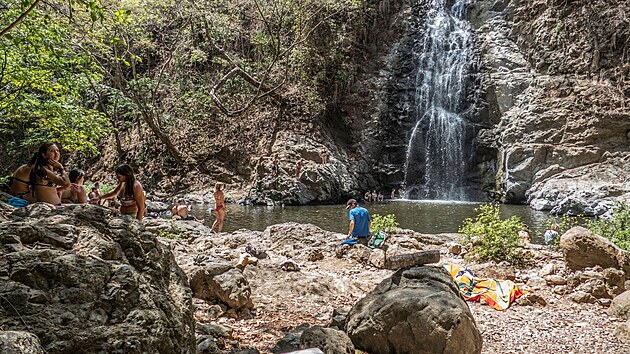 Montezuma falls na Kostarice