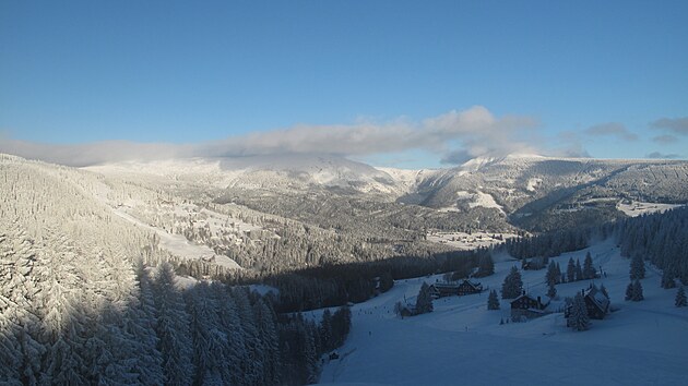 Husova bouda, Pec pod Sněžkou (5. ledna 2025)