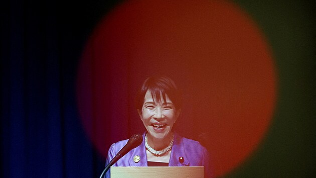 Japonská premiérka Sanae Takaičiová za Liberálně demokratickou stranu funkci zastává od října 2025. (14. ledna 2026)