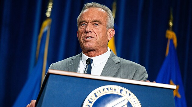 Americký ministr zdravotnictví Robert F. Kennedy jr. (8. ledna 2026)