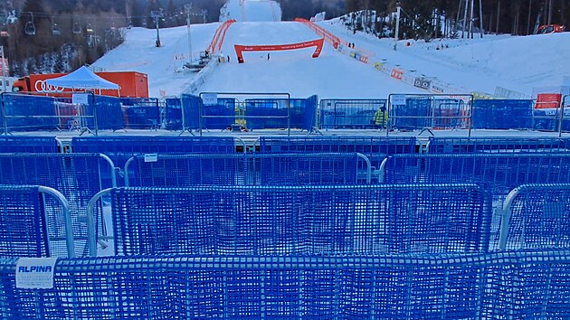 Špindl se chystá na Světový pohár ve sjezdovém lyžování žen