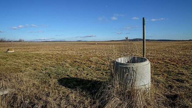 Areál mezi obcemi Mydlovary a Olešník sloužil pro chemickou úpravu uranových rud. (28. ledna 2026)