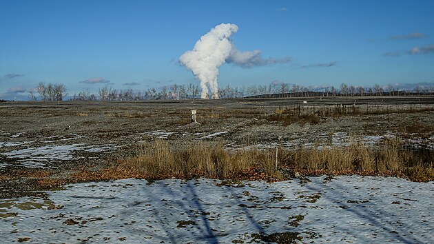 Areál mezi obcemi Mydlovary a Olešník sloužil pro chemickou úpravu uranových rud. (28. ledna 2026)
