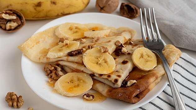 Zdravé ovesné palačinky