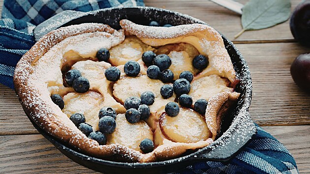 Zdravé dutch baby palačinky