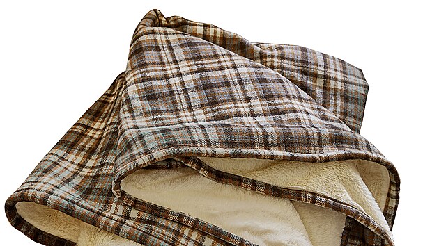 Vlněný pléd, cena 1798 Kč