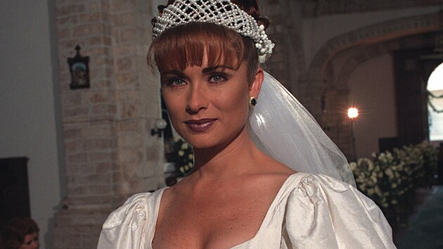 Leticia Calderón v telenovele Esmeralda