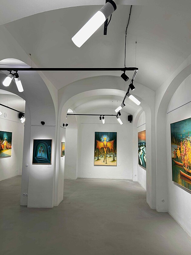 Nová výstava: Temná lyrika Jaroslava Valečky přináší do Prahy obrazy plné...