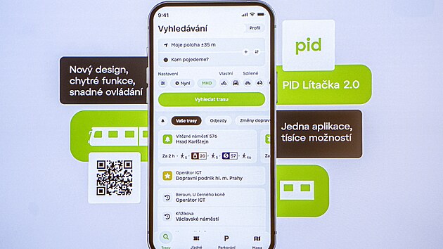 Od příštího ledna by měla fungovat vylepšená aplikace PID Lítačka 2.0. Nabídne například tmavý režim. Podle náměstka pro dopravu Jaromíra Beránka do budoucna přibudou ještě další funkce. (11. února 2026)