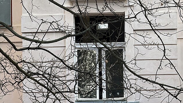 V areálu psychiatrické nemocnice v pražských Bohnicích hořelo. (18. února 2026)