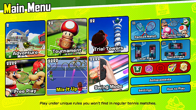 Mario Tennis Fever