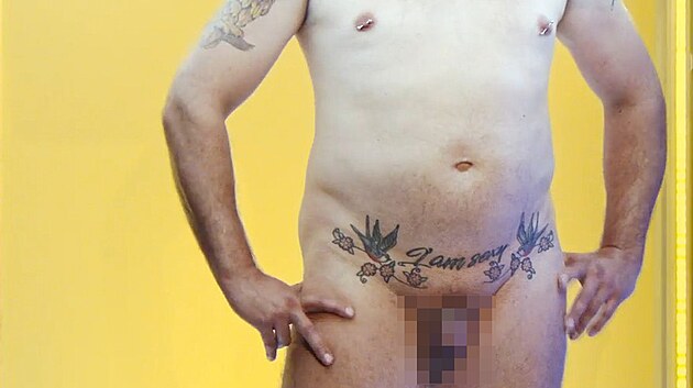 Žlutý box hlásal, že je sexy.