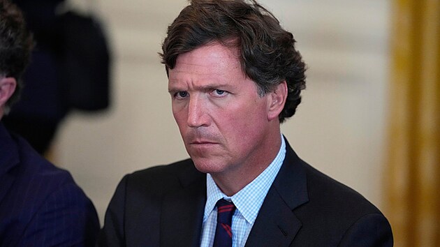 Konzervativní komentátor Tucker Carlson. (9. ledna 2026)