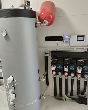 Instalace akumulační nádrže TRIVEN