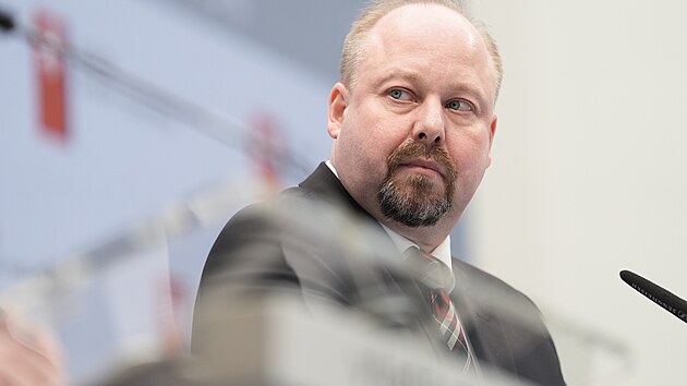 Ministr spravedlnosti Jeron&yacute;m Tejce po jedn&aacute;n&iacute; vl&aacute;dy (2 března 2026)