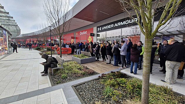 Obrovský zájem zákazníků a velké pozdvižení vzbudilo otevření nového Lidl Outletu v Ostravě. (2. března 2026)