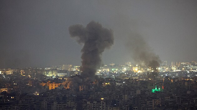 Izraelské údery na libanonský Bejrút a tamní hnutí Hizballáh (13. března 2026)