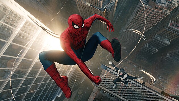 Snímek z filmu Spider-Man: Zbrusu nový den