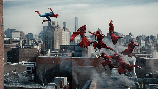 Snímek z filmu Spider-Man: Zbrusu nový den