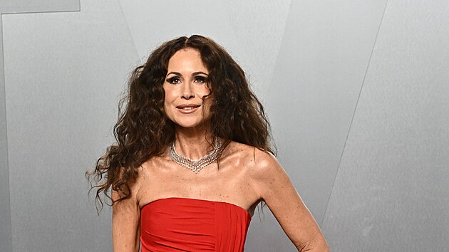 Minnie Driverová na Vanity Fair Oscar Party v Los Angeles (15. března 2026)