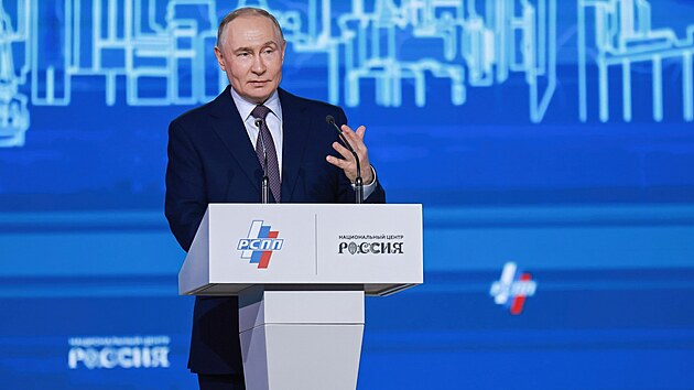 Ruský diktátor Vladimir Putin (26. března 2026)