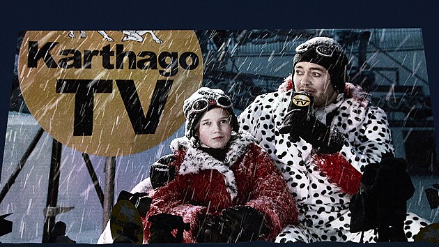 Představení Hannibal na ledovci Rettenbach v Söldenu