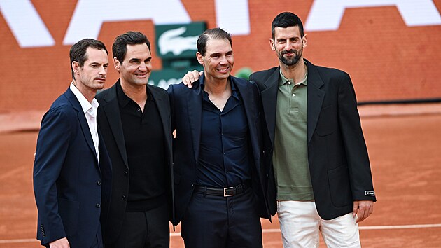 Velká čtyřka, Andy Murray, Roger Federer, Rafael Nadal a Novak Djokovic