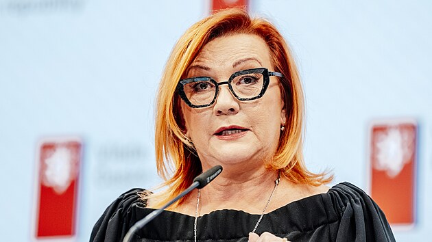 Ministryně financ&iacute; Alena Schillerov&aacute;
