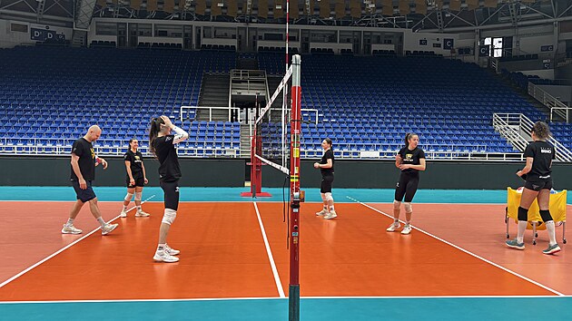 Hokejová Winning Group Arena, známá jako Rondo, se stane dějištěm finále volejbalové extraligy žen. Svůj domov zde budou mít Šelmy Brno. (duben 2026)