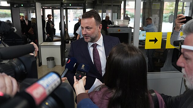 U soudu v kauze Dozimetr svědč&iacute; Jiř&iacute; Fremr. (13. dubna 2026)