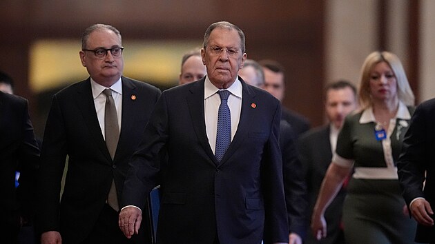 Sergej Lavrov na návštěvě Pekingu. (15. dubna 2026)