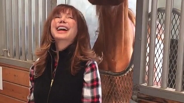 Victoria Principalov&aacute; na sv&eacute; farmě