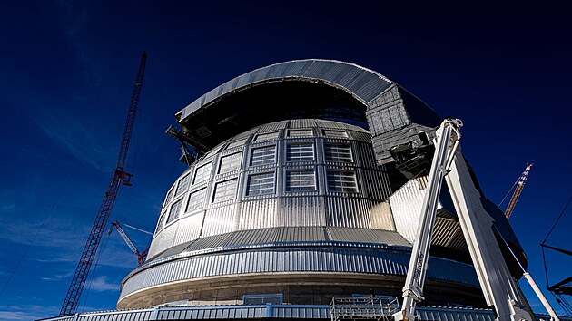 Prezident Petr Pavel na závěr své cesty po Jižní Americe navštívil observatoř Paranal i stavbu největšího teleskopu na světě ELT (Extremely Large Telescope) na severu Chile. (18. dubna 2026)