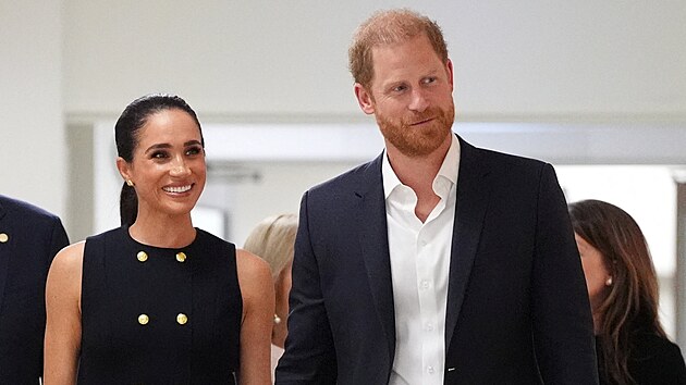 V&eacute;vodkyně Meghan a princ Harry na n&aacute;v&scaron;těvě Kr&aacute;lovsk&eacute; dětsk&eacute; nemocnice v australsk&eacute;m Melbourne (14. dubna 2026)