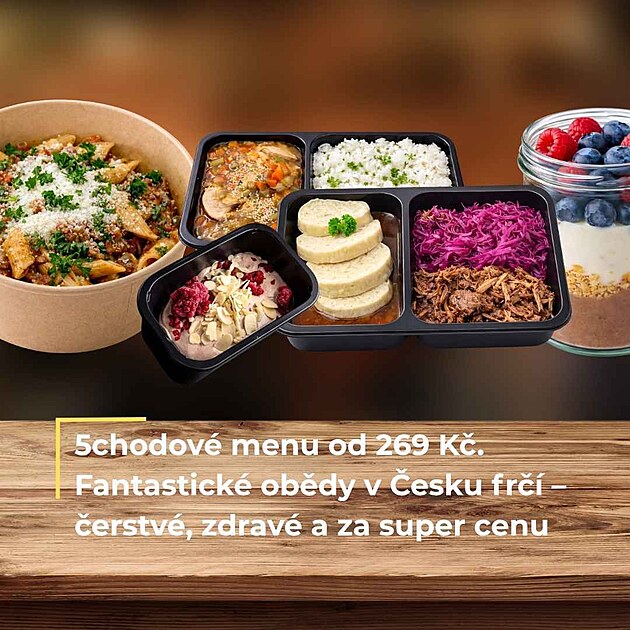 Fantastické obědy: Poctivá kuchyně bez starostí až k vašim dveřím