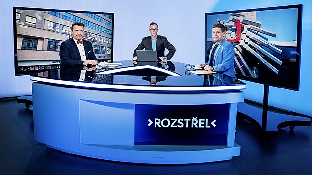 Hosty pořadu Rozstřel DUEL jsou b&yacute;val&yacute; ministr kultury Martin Baxa (ODS) a poslanec Patrik Nacher (ANO). T&eacute;matem pořadu jsou koncesion&aacute;řsk&eacute; poplatky.