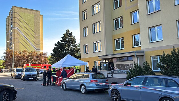 Žena v&nbsp;pražsk&yacute;ch Řep&iacute;ch vypadla z&nbsp;okna v&nbsp;11.&nbsp;patře panelov&eacute;ho domu. (24. dubna 2026)