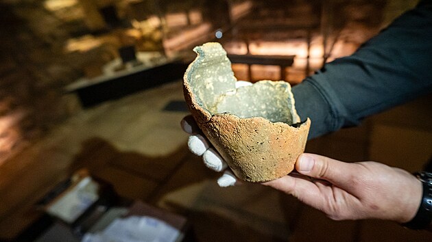 Muzeum Kroměřížska vystavuje tzv. Šelešovický poklad nalezený v obci Šelešovice, který čítá přes 300 mincí. (duben 2026)