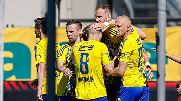 Radost zl&iacute;nsk&yacute;ch fotbalistů