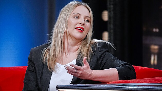 Katka Ř&iacute;hov&aacute; v Show Jana Krause (květen 2026)