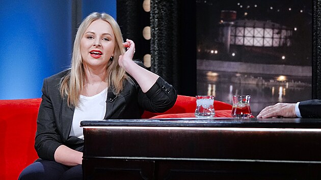Katka Ř&iacute;hov&aacute; v Show Jana Krause (květen 2026)