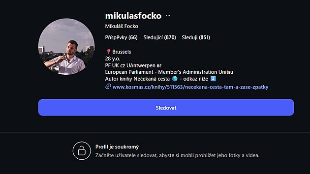 Mikuláš Focko na Instagramu