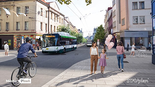 &Uacute;prava Americk&eacute; tř&iacute;dy, jej&iacute;mž c&iacute;lem je vytvořit př&iacute;větivěj&scaron;&iacute;, bezpečněj&scaron;&iacute; a estetičtěj&scaron;&iacute; prostor předev&scaron;&iacute;m pro chodce, skonč&iacute; v srpnu.