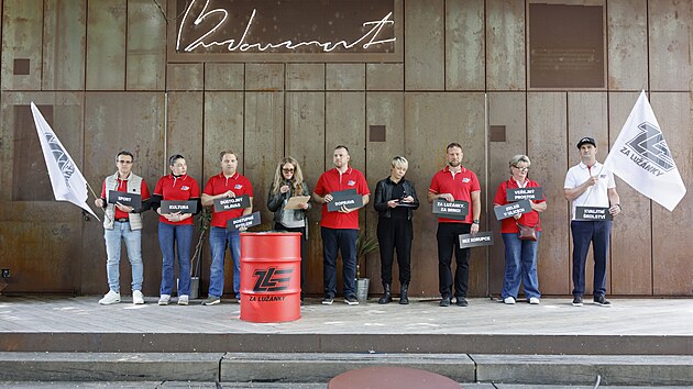 Nov&eacute; hnut&iacute; Za Luž&aacute;nky zah&aacute;jilo ve středu předvolebn&iacute; kampaň před podzimn&iacute;mi komun&aacute;ln&iacute;mi volbami v Brně. (13. května 2026)