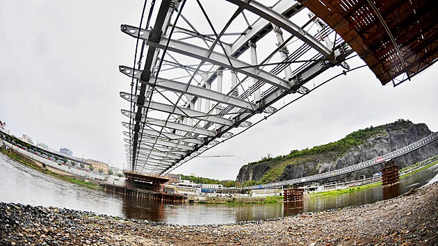 Rekonstrukce Benešova mostu v Ústí nad Labem (květen 2026)