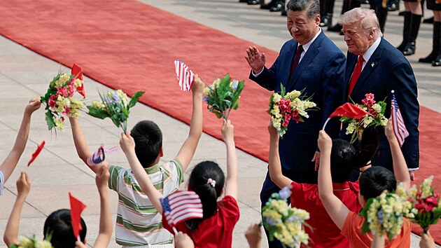 Americký prezident Donald Trump se v Pekingu setkal se svým čínským protějškem Si Ťin-pchingem. (15. května 2026)