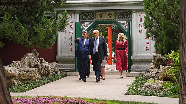 Americký prezident Donald Trump se v Pekingu setkal se svým čínským protějškem Si Ťin-pchingem. (15. května 2026)